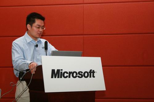 隨銳科技舒騁微軟Tech.Ed大會現場演講傳真