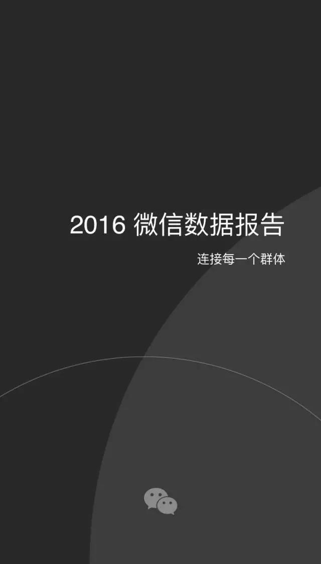 2016微信數據報告
